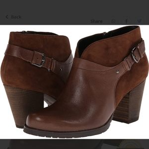 NIB Clarks Mission Parker Boots Brown Size 8.5